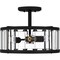 Quoizel Lucia Semi Flush 3 Lights Matte Black PCLCA1715MBK - alternate 4